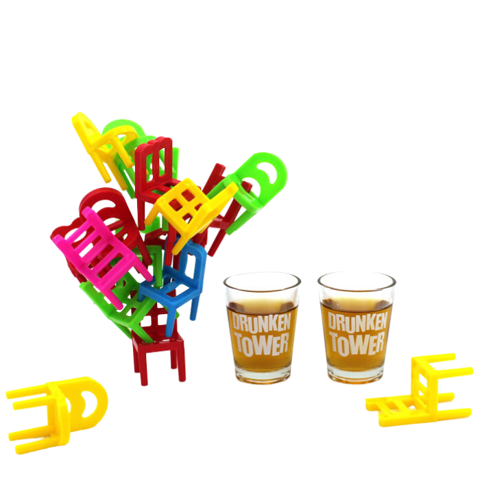 Stoelen Stapelen - Drankspel