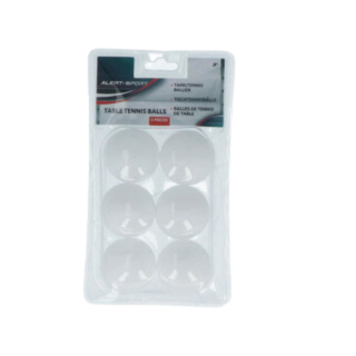 BeerPong ballen - set 6 stuks