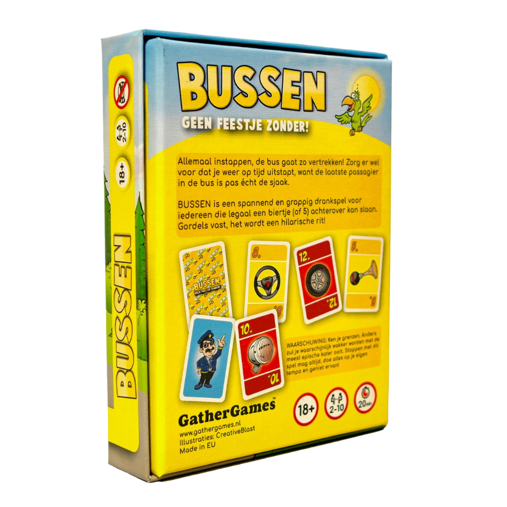 BUSSEN - Geen feestje zonder!