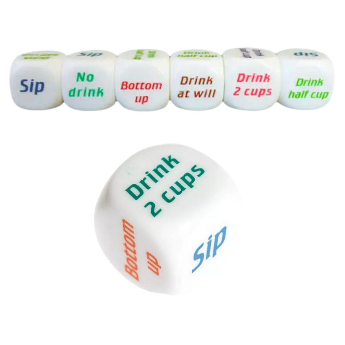 Drankdobbelsteen | Tipsy dice