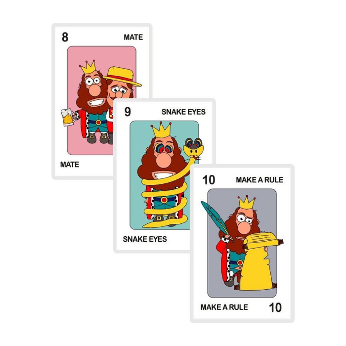 Kingsen kaartspel met regels