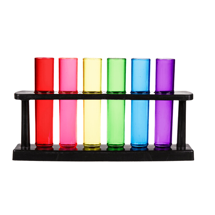 Reageerbuis Shotglazen