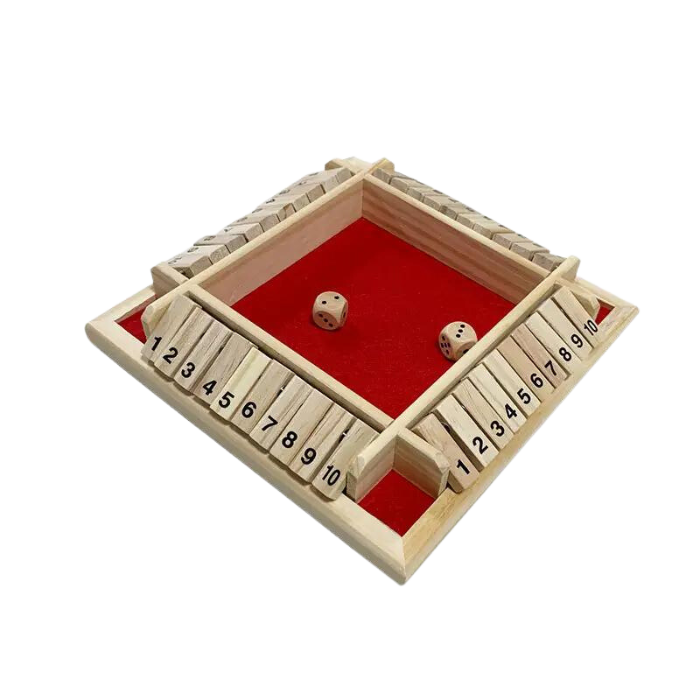 Shut the Box 4 personen