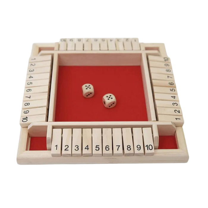 Shut the Box 4 personen