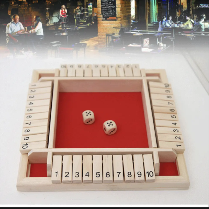 Shut the Box 4 personen