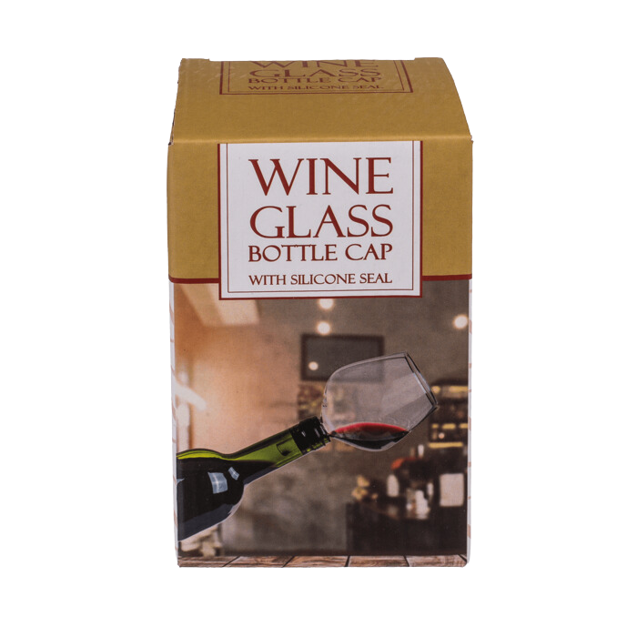 Wijnglas voor op fles