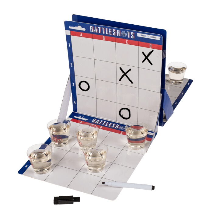 Zeeslag Battleshots - Drankspel