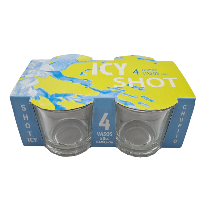 Icy Shot Shotglazen (Set van 4)