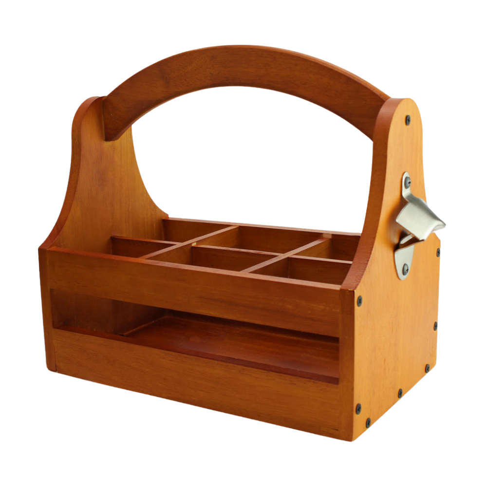 Craft Pack - 6 pack krat bier. Geschikt voor 0,33L - 0,5L flessen - met opener