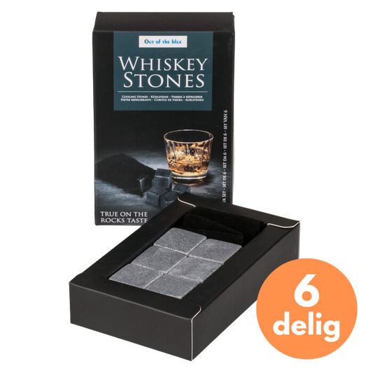Whiskey Stenen - Set van 6