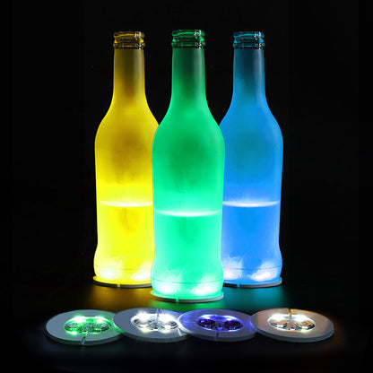 LED Sticker multicolor Drankfles (5 st.)