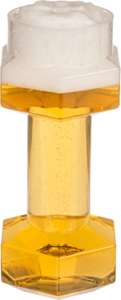 Dumbbell bierglas