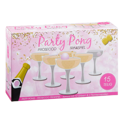 Party Prosecco Pong - Drankspel