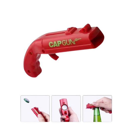 Capgun, bierdopjesschieter