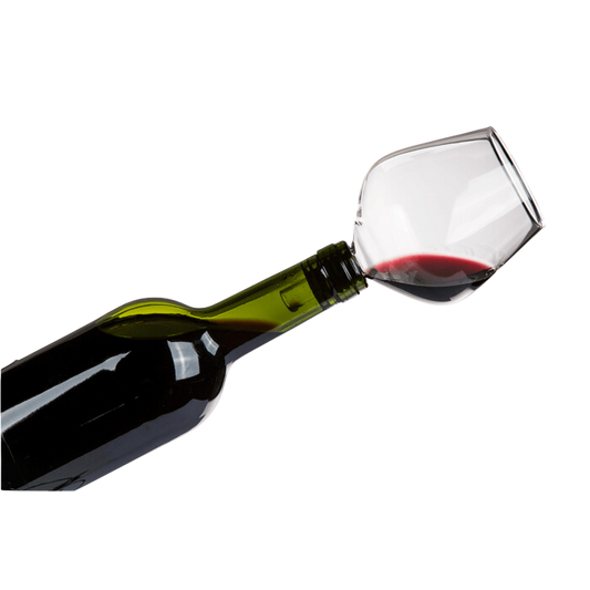 Wijnglas voor op fles