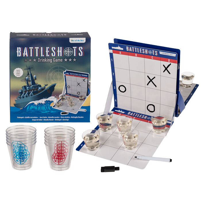 Zeeslag Battleshots - Drankspel