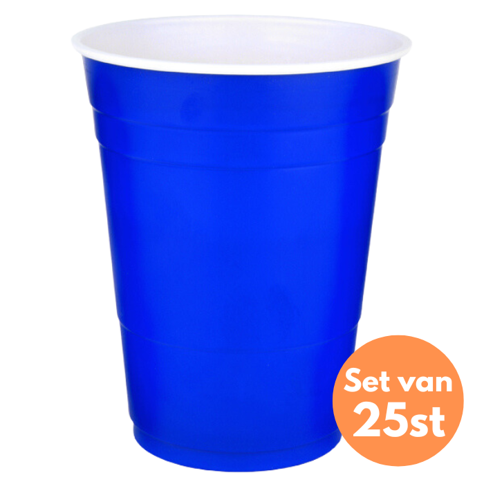 blue cup set