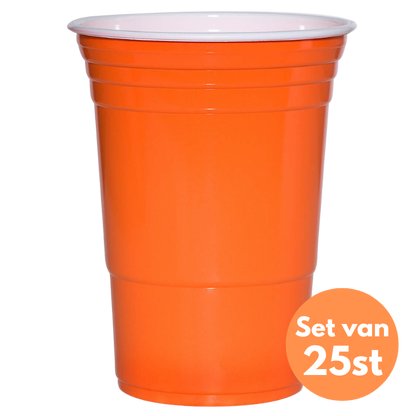 orange cup